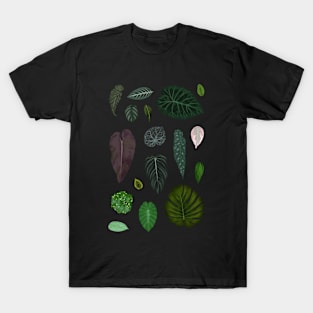 Leaf Pattern T-Shirt